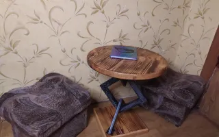 Журнальный столик в стиле лофт