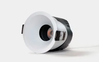 Светильник встраиваемый 12Вт 55° IP65 белый 4000К поворотный RC-D84-12-WH-NW65