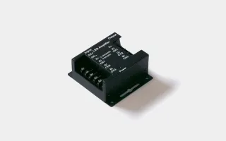 Усилитель RGB,24А,Черный, AMP-RGB-24A-BL