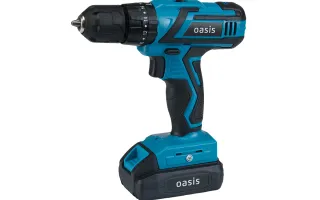 Аккумуляторный шуруповёрт Oasis ASU-18S