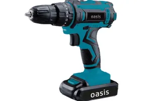 Аккумуляторный шуруповёрт Oasis ASU-14S