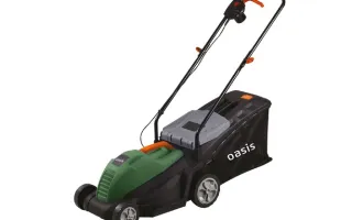 Электрическая газонокосилка Oasis GE-170 (J)